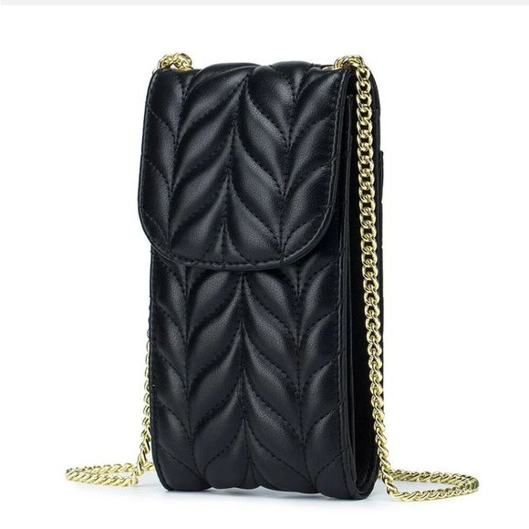 Women Crossbody Simple Cell Phone Bag Wallet Leather Card Holder Pouch Purse US - Picture 1 of 15